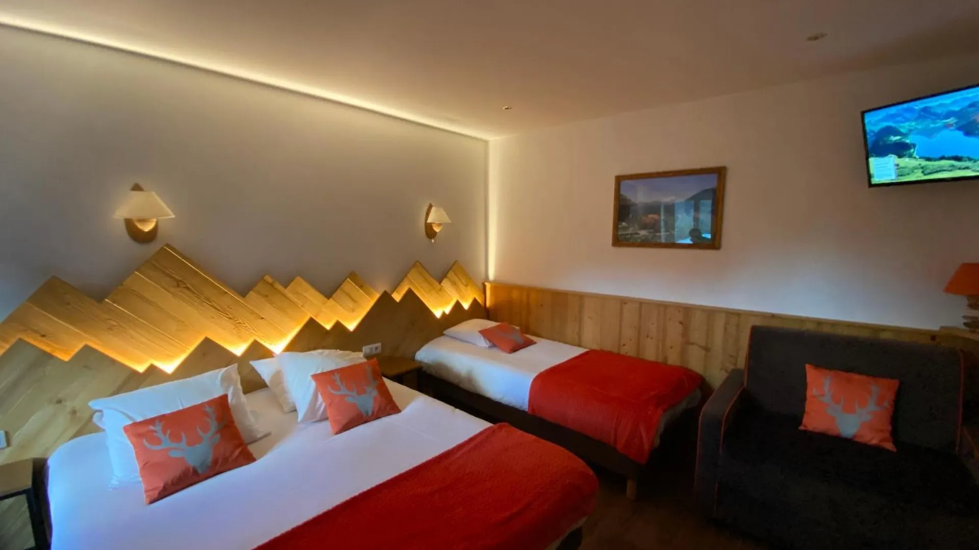 **  Hotel Du Grand-Mont Beaufort  Frankreich